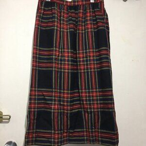 VINTAGE PERRUZZA SPORTSWEAR PLAID SKIRTS SIZE 10